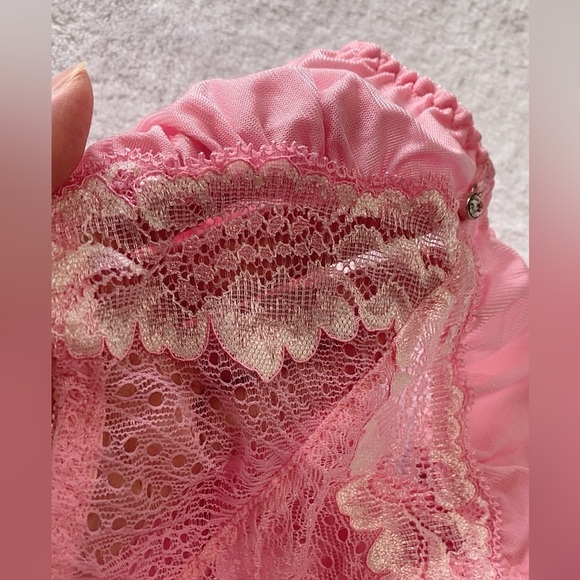 Japanese Brand Wacoal High Quality Smooth Nylon Lace Panties JP-3L/US-L - Picture 4 of 9